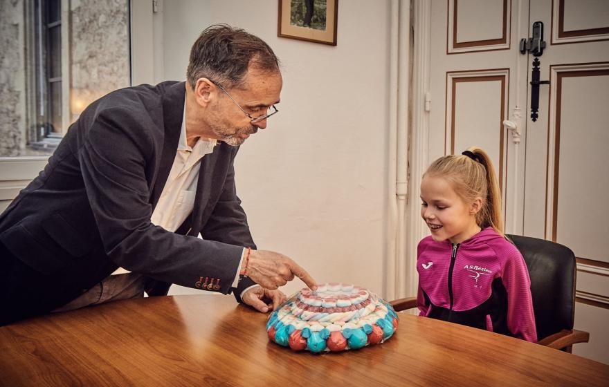 ANASTASIA MISE A L'HONNEUR PAR LA VILLE DE BEZIERS