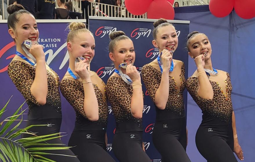 L'ASB GYM VICE-CHAMPIONNE DE FRANCE A TOURCOING