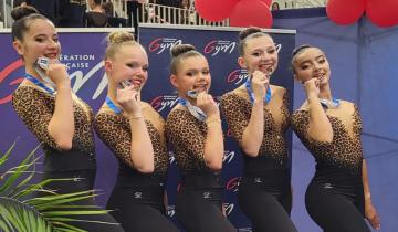 Photo L'ASB GYM VICE-CHAMPIONNE DE FRANCE A TOURCOING